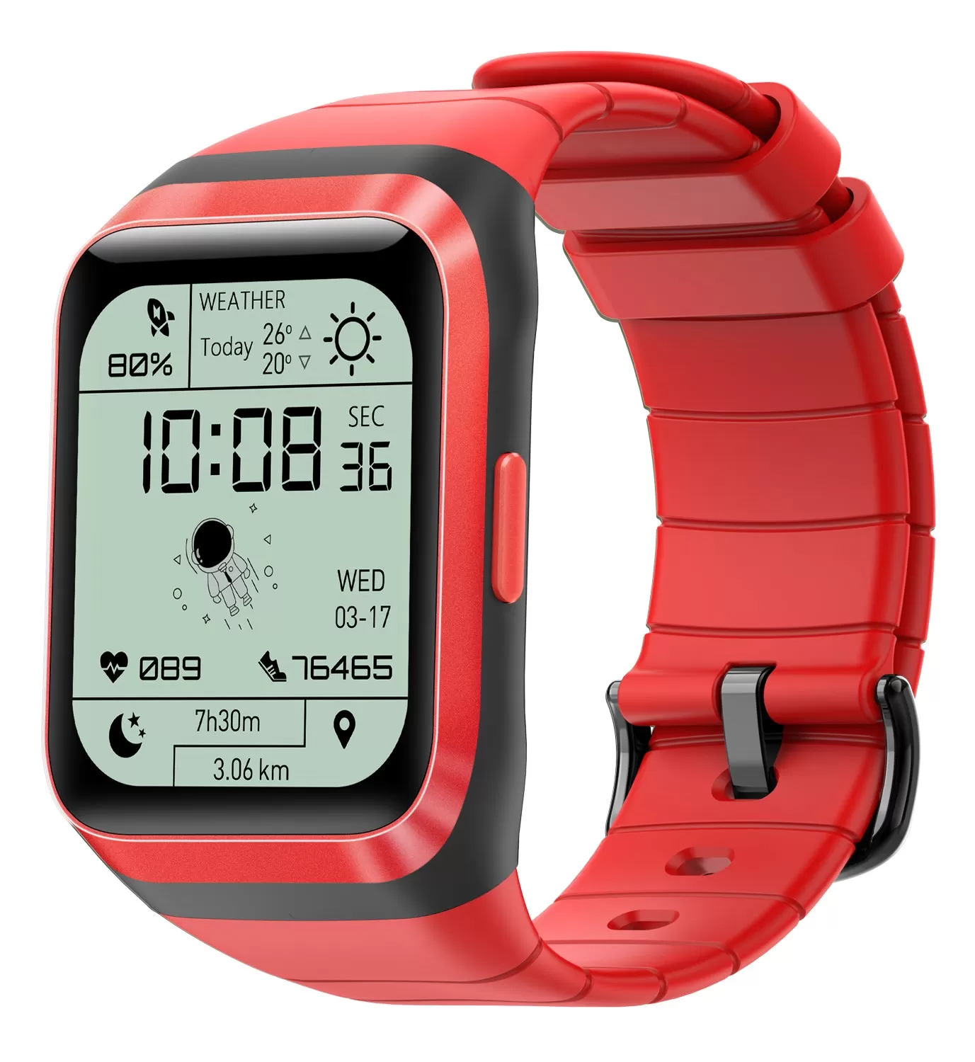 Morepro Heart Rate with GPS Smartwatch
