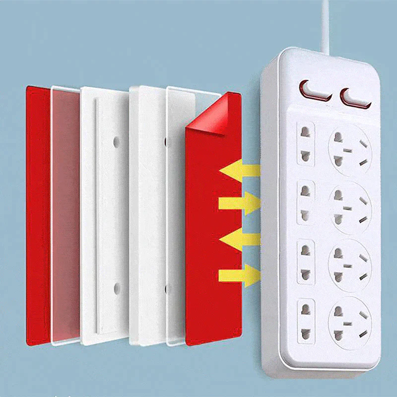 Adhesive Punch-free Socket Holder