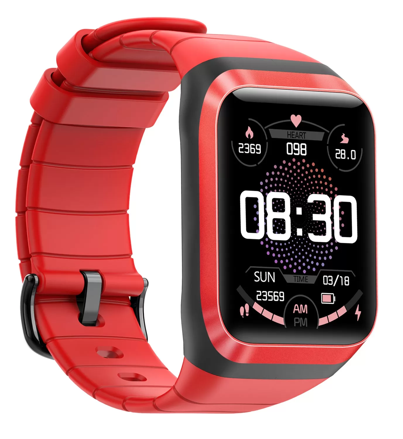 Morepro Heart Rate with GPS Smartwatch