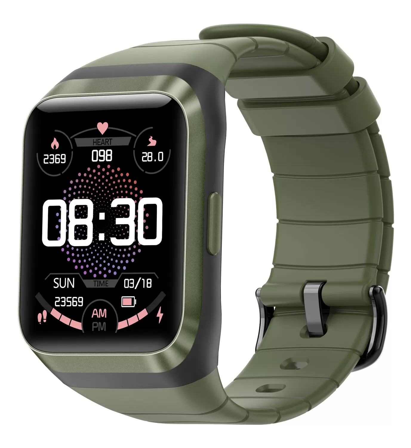 Morepro Heart Rate with GPS Smartwatch