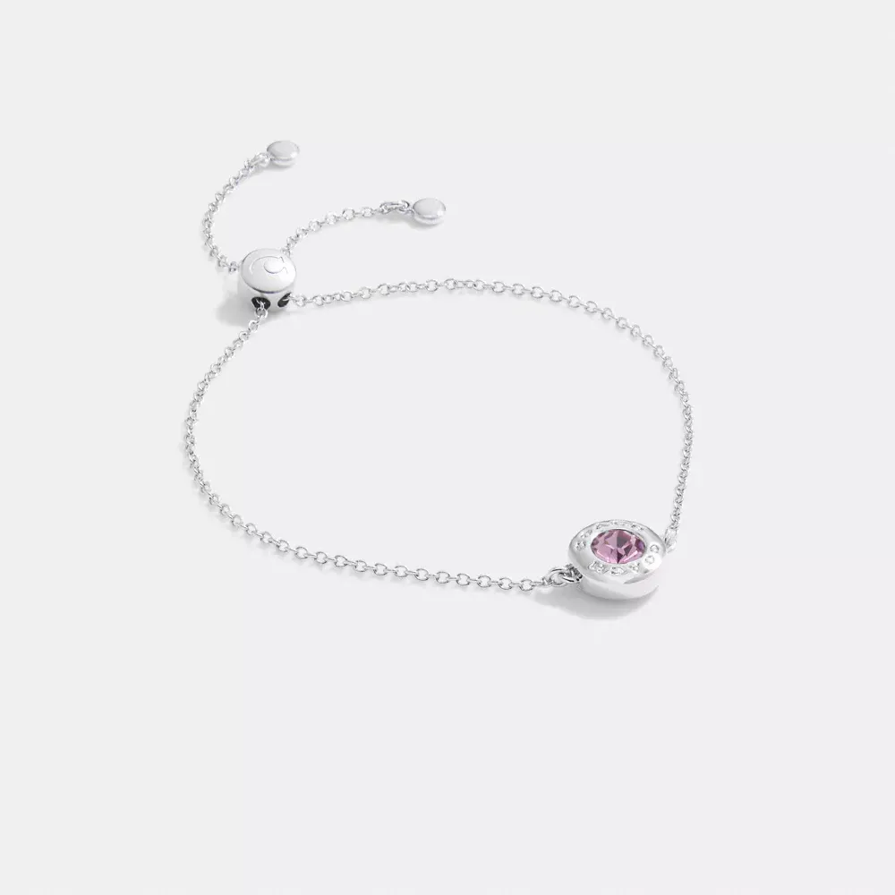 Open Circle Slider Bracelet