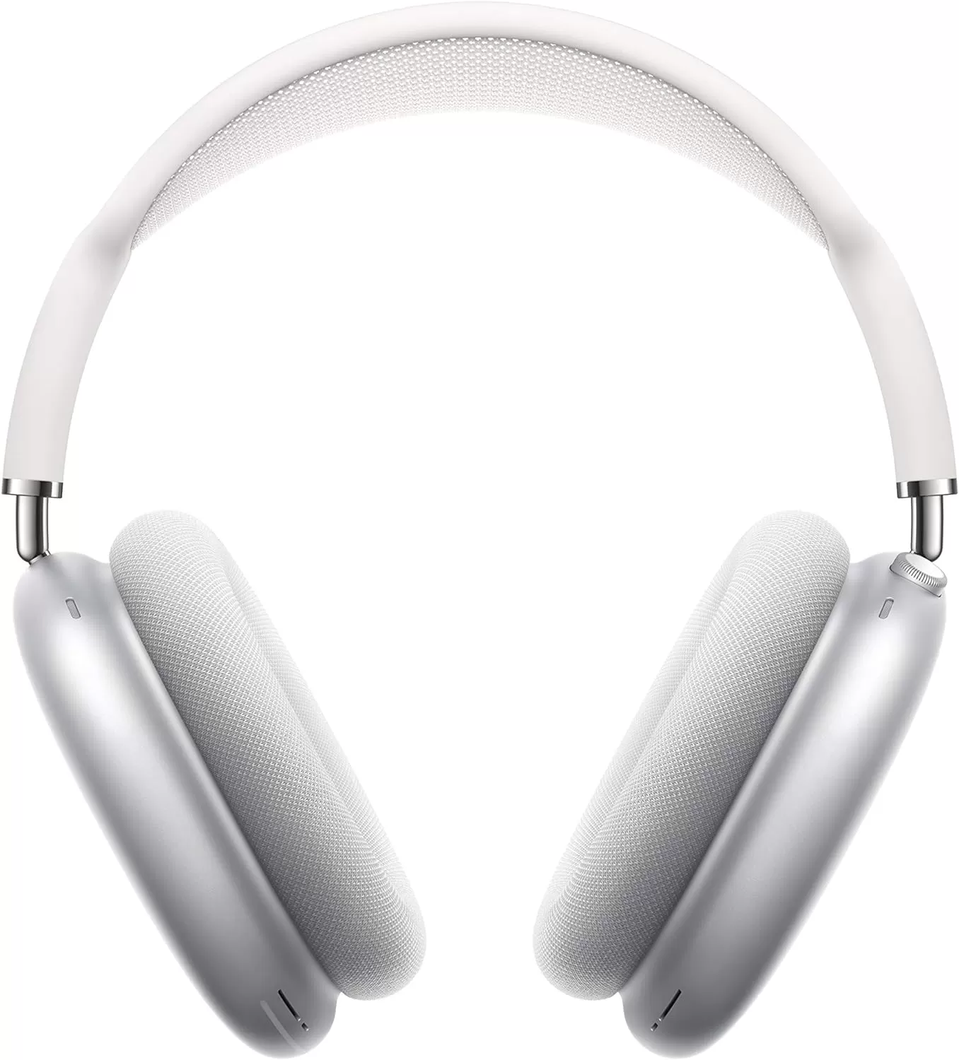 Apple AirPods Max Wireless Over-Ear Headphones, Active Noise Cancelling, Transparency Mode, Personalized Spatial Audio, Dolby Atmos, Bluetooth Headphones for iPhone – Silver
