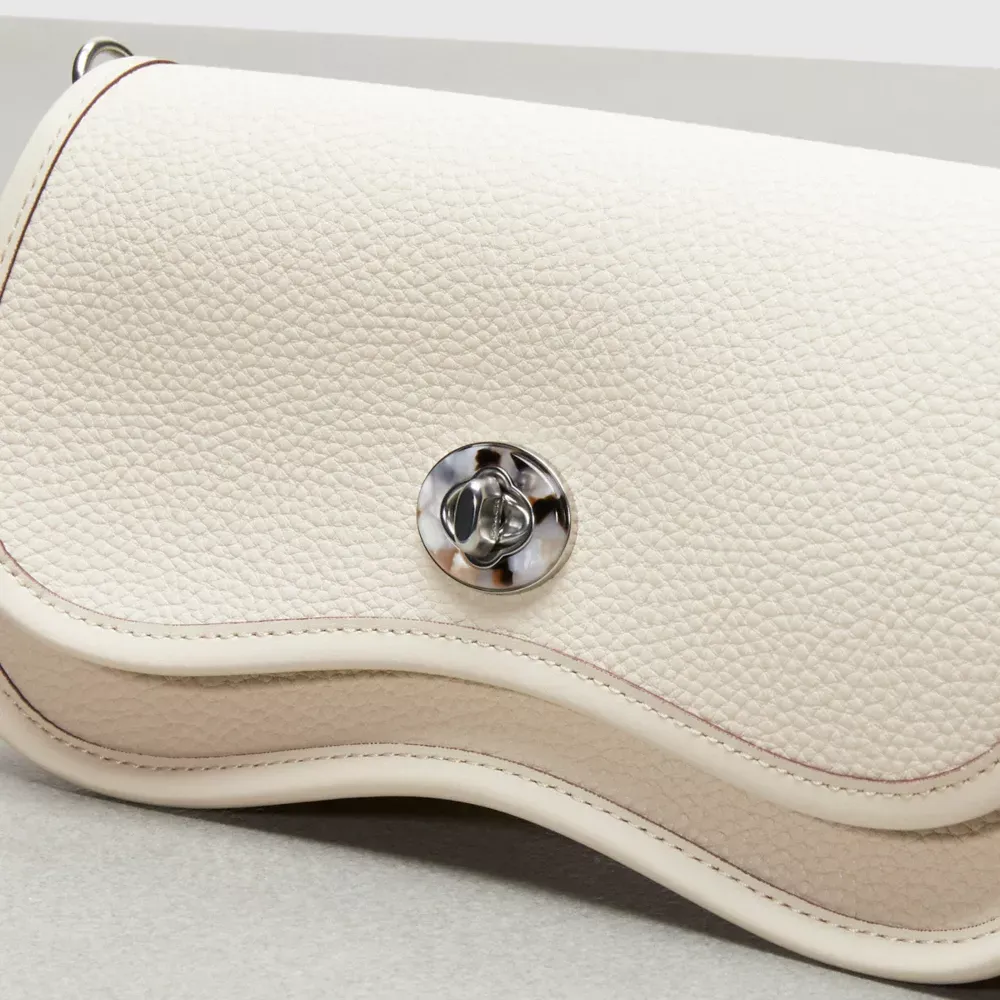 Wavy Dinky Bag With Crossbody Strap