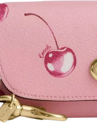 Sunglass Case With Cherry Print