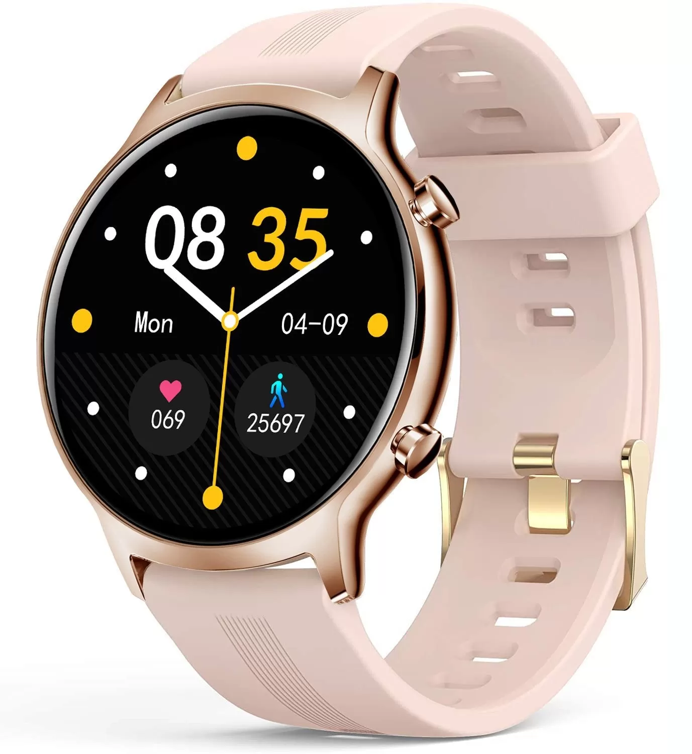 MorePro FT18 Smartwatch 24/7 HR & BP Monitoring