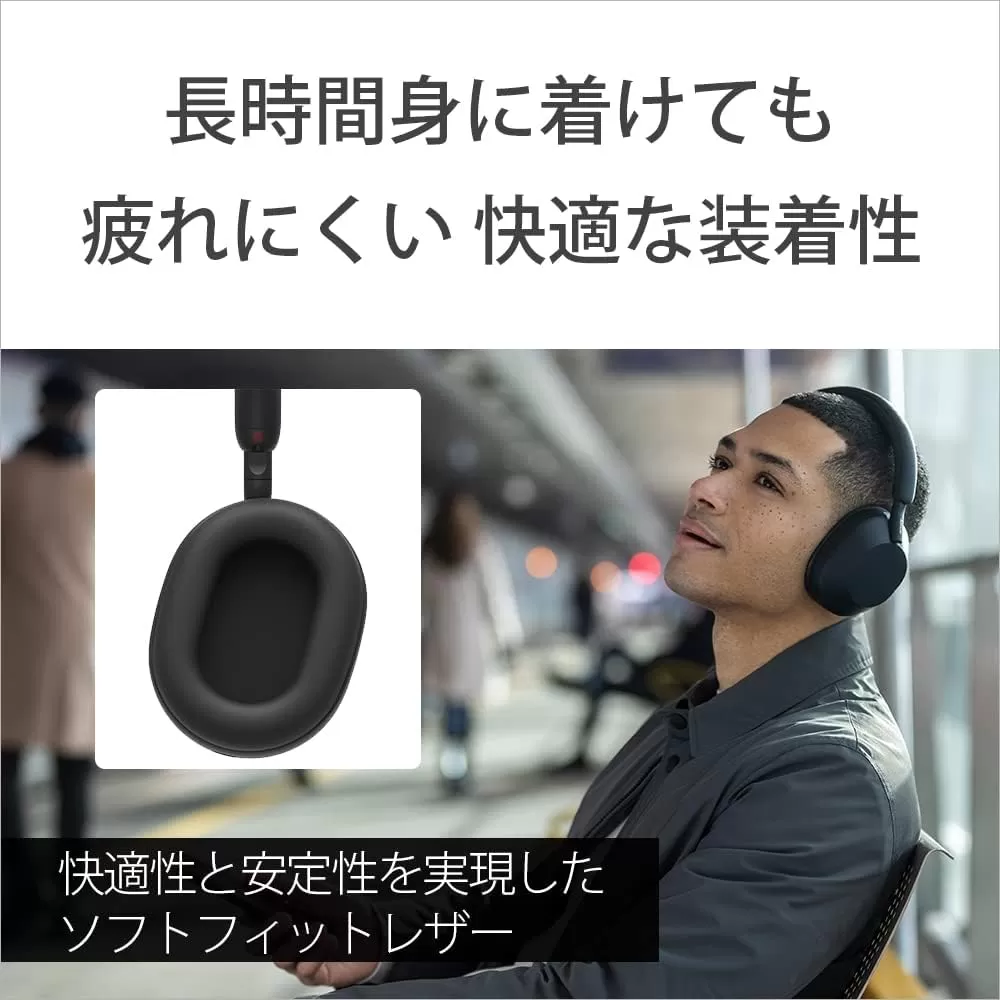 Sony WH-1000XM5 Noise Canceling Wireless Headphones - 30hr Battery Life - Over-Ear Style - Optimized for Alexa and Google Assistant - Built-in mic for Calls - Silver