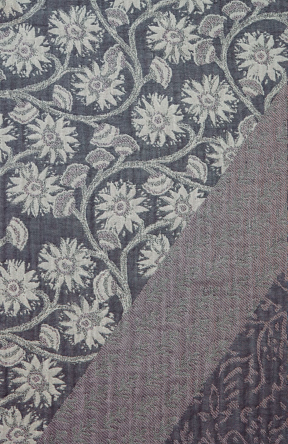 Jacquard Triangle Scarf