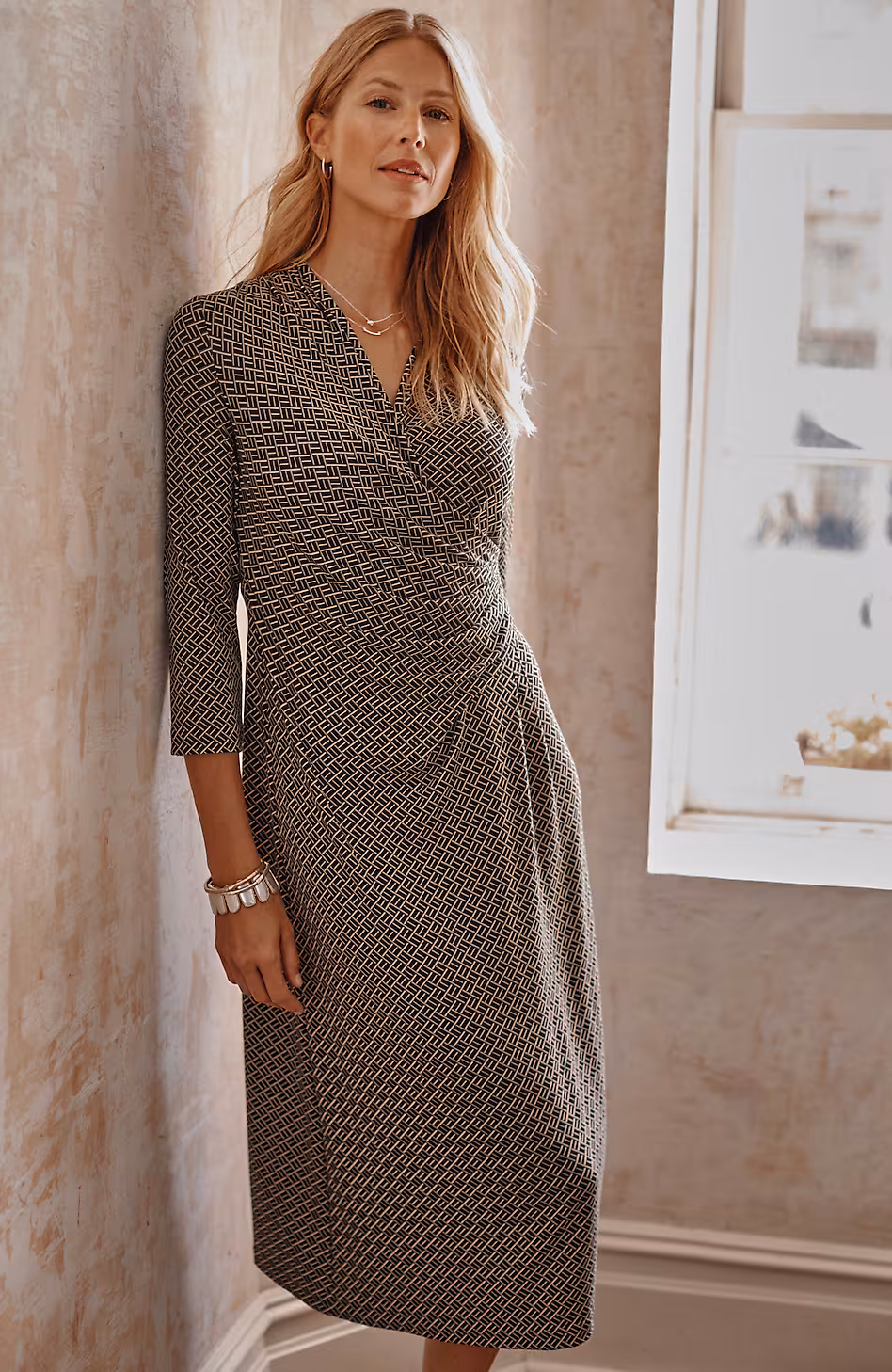 Wearever Side-Pleated Dress