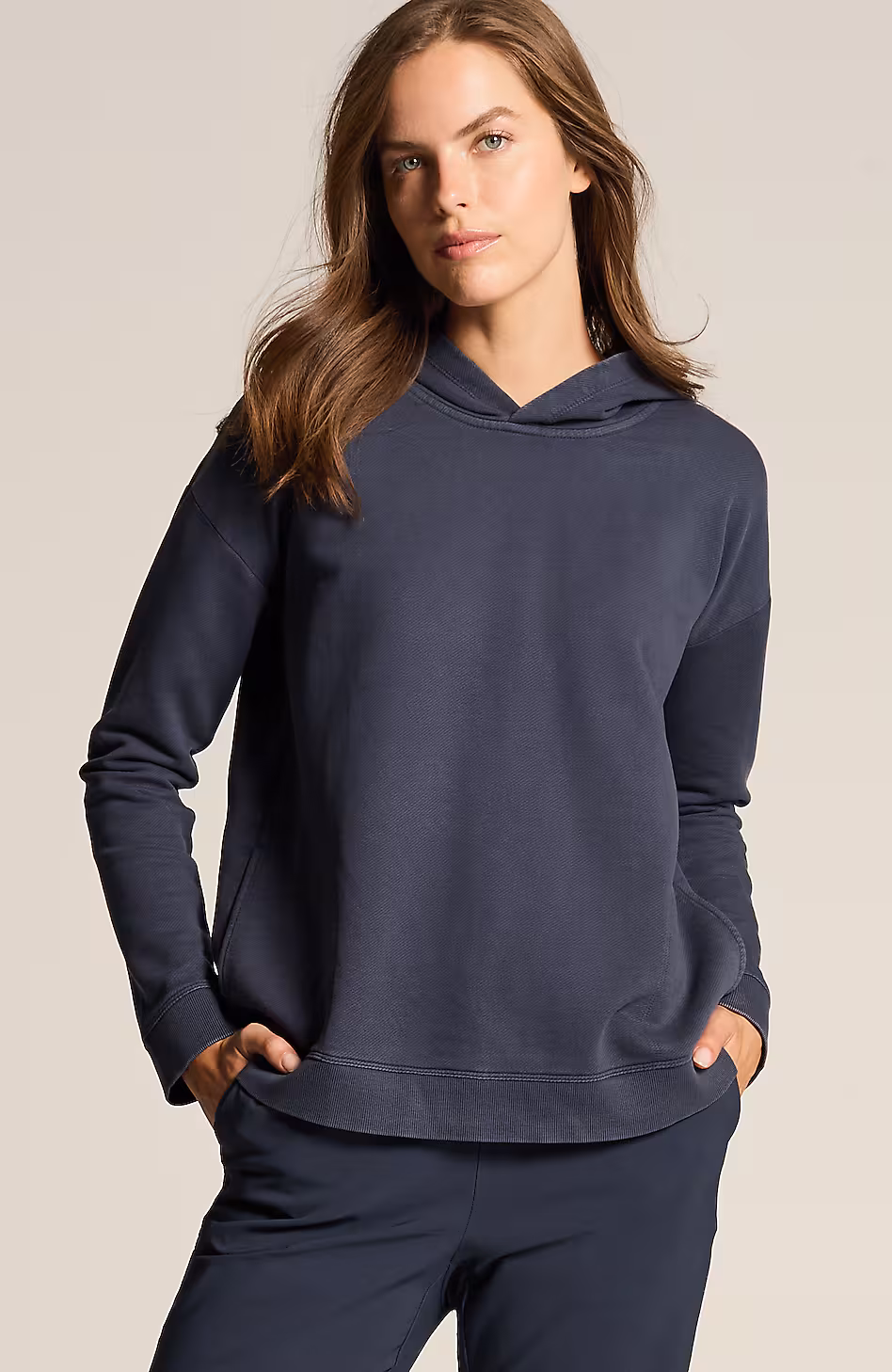 Fit Garment-Dyed Hoodie