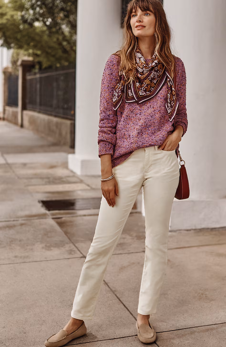 Authentic Fit Slim-Leg Corduroy Pants