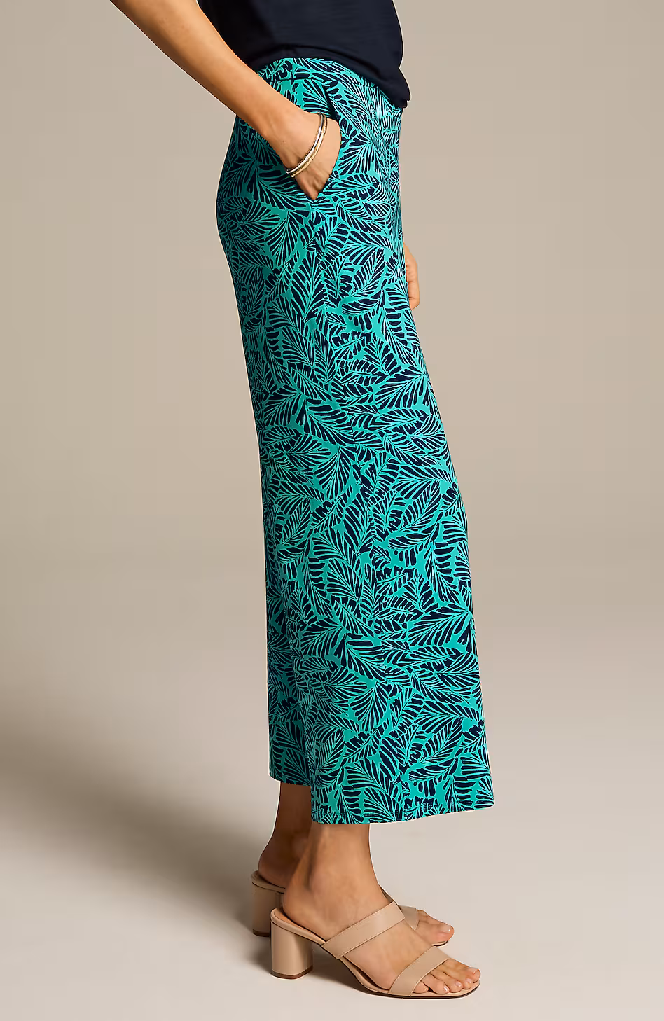 Wearever Wide-Leg Knit Crops