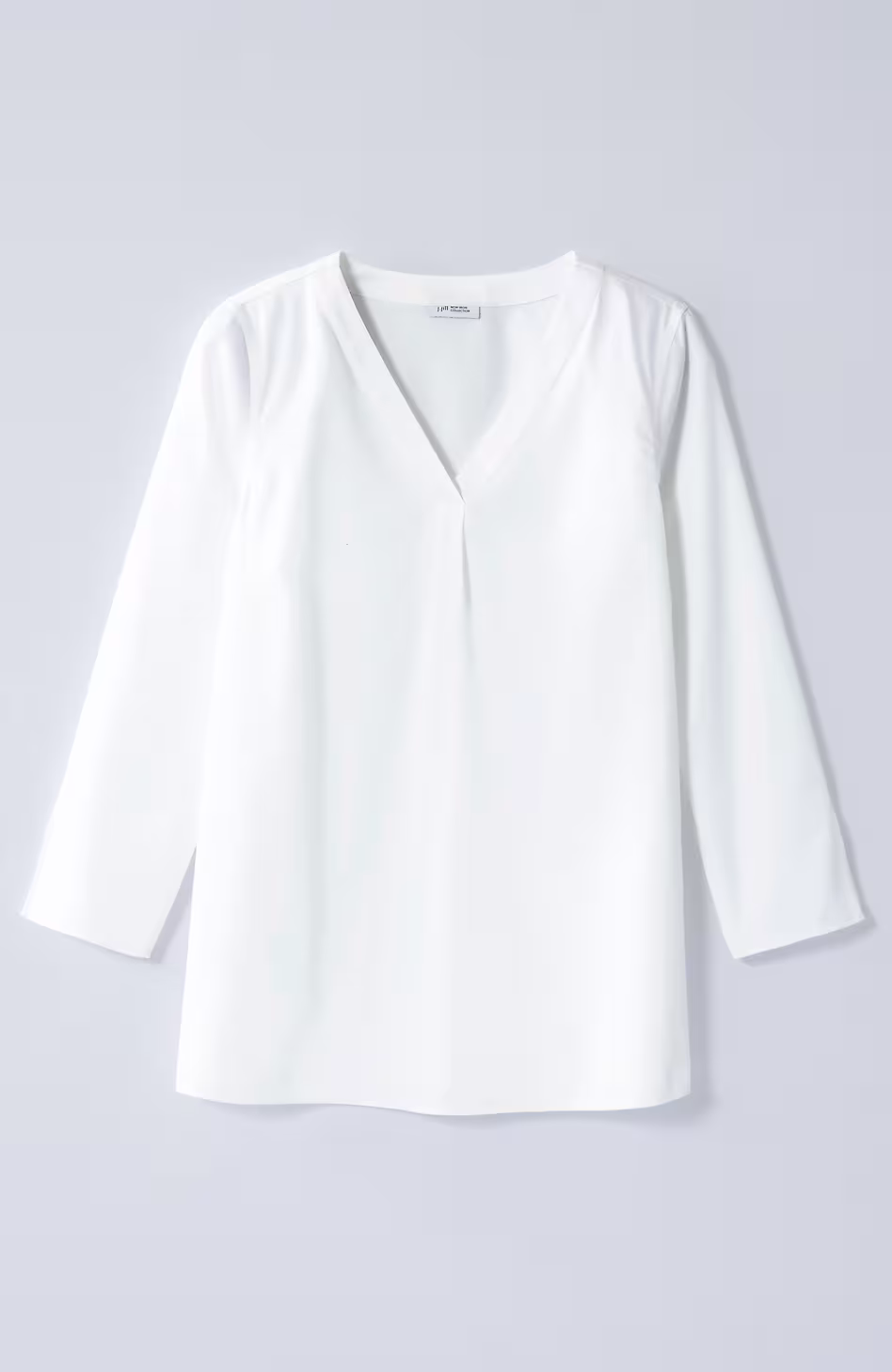 Non-Iron V-Neck Popover