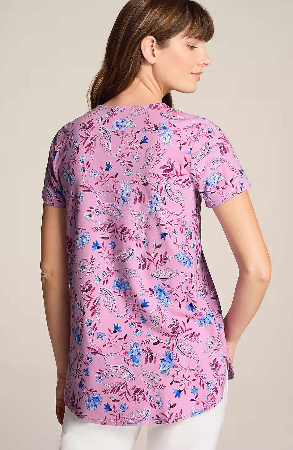 Fit Progress Shirttail Tee