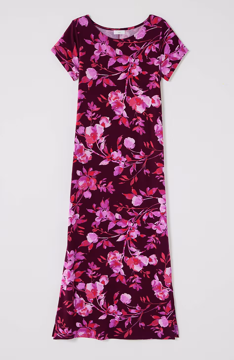 Cap-Sleeve Maxi Dress