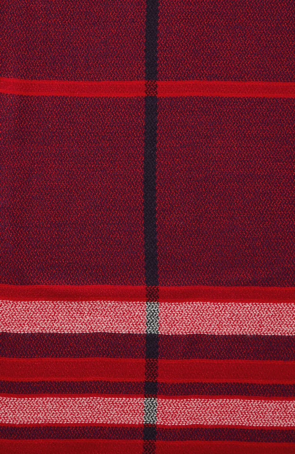 Exploded Plaid Scarf