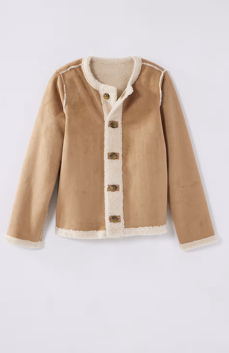 Pure Jill Reversible Teddy Jacket