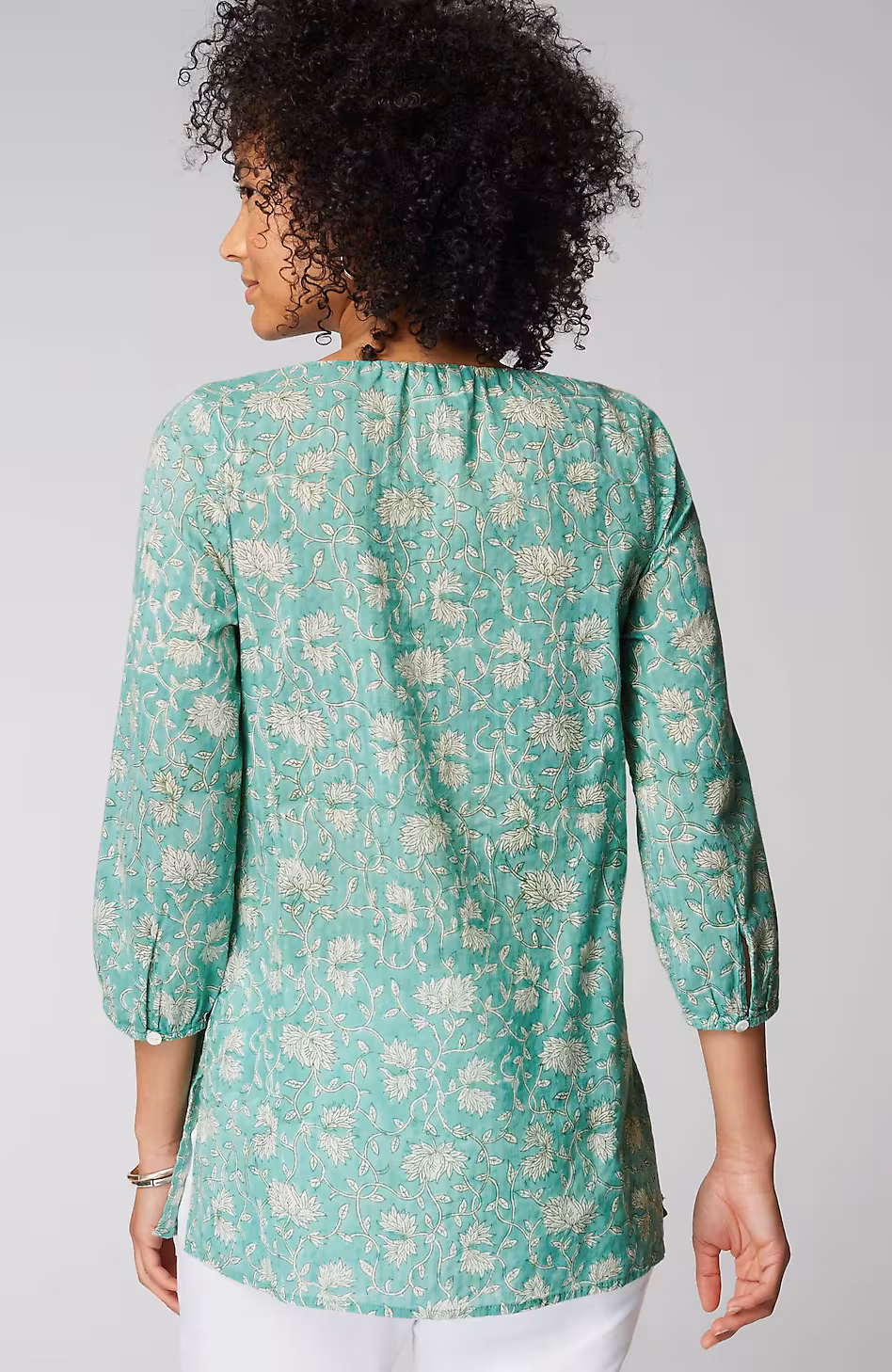 Pure Jill Button-Front Tunic