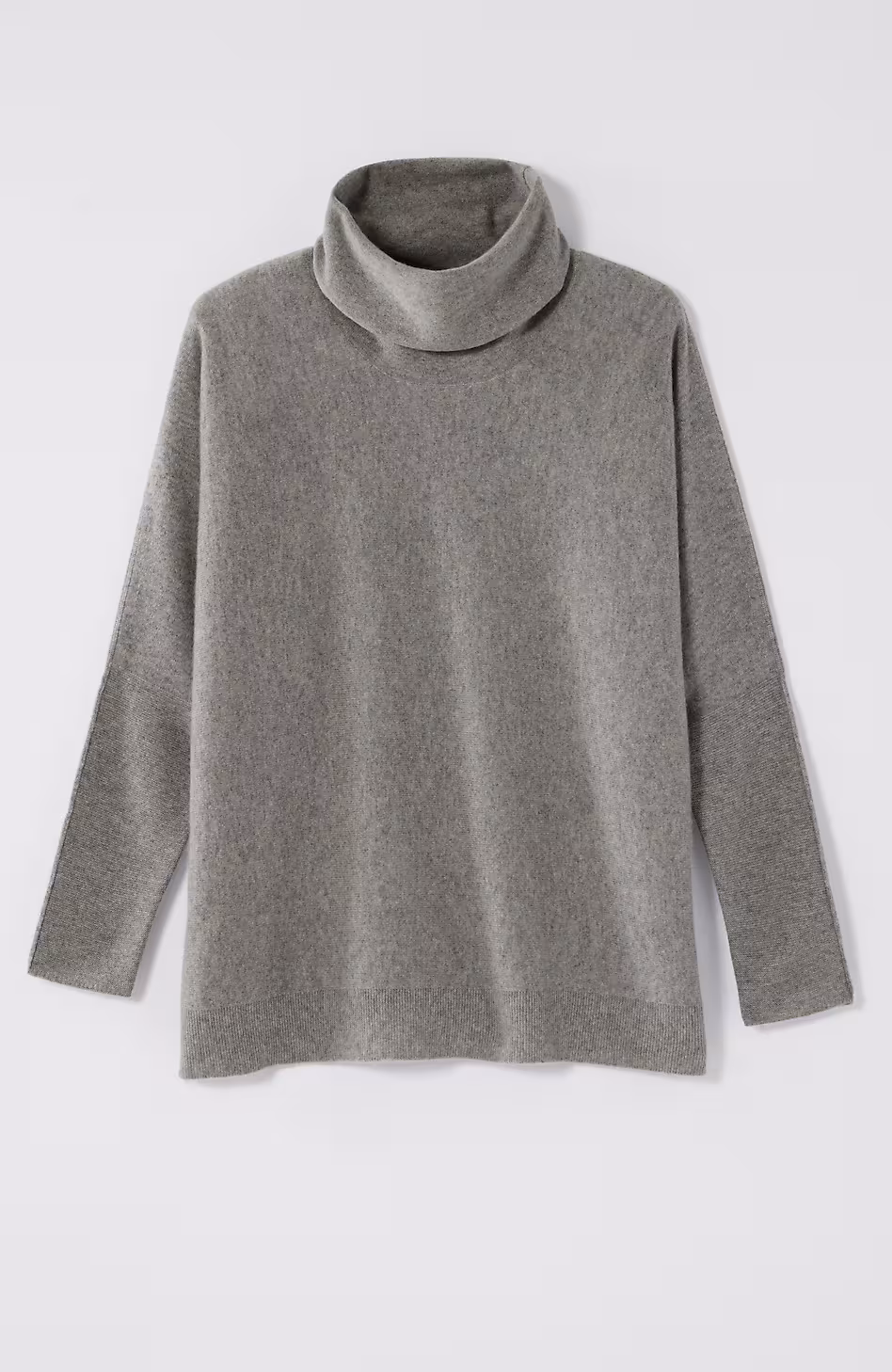 Pure Jill Scrunch-Neck Recycled-Cashmere Sweater