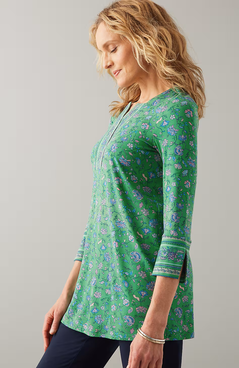 Wearever Split-Neck Tunic