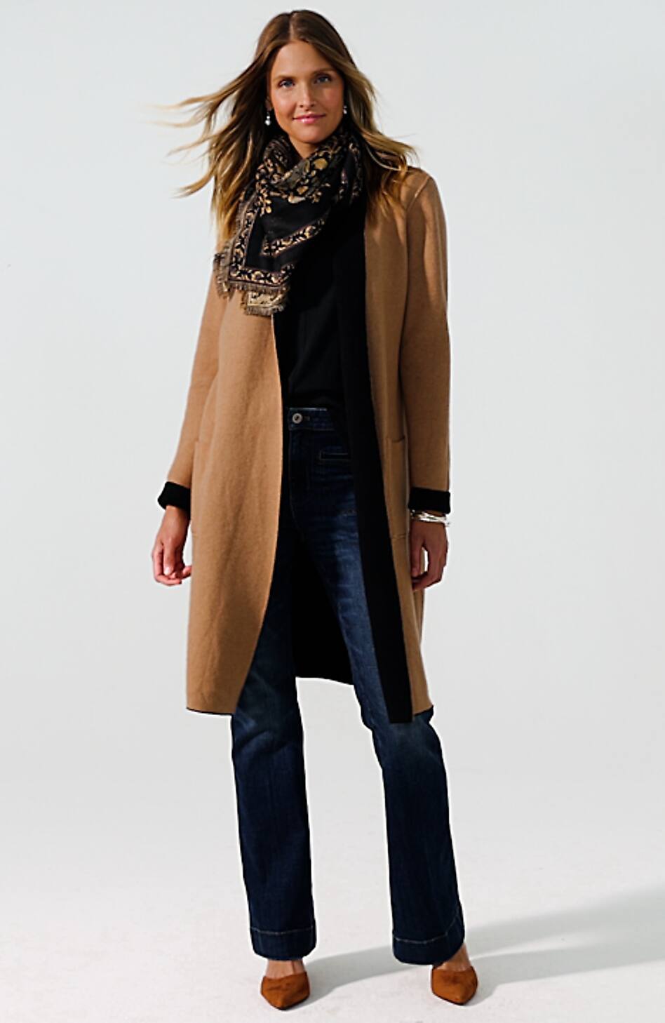 Reversible Majestic Sweater Coat