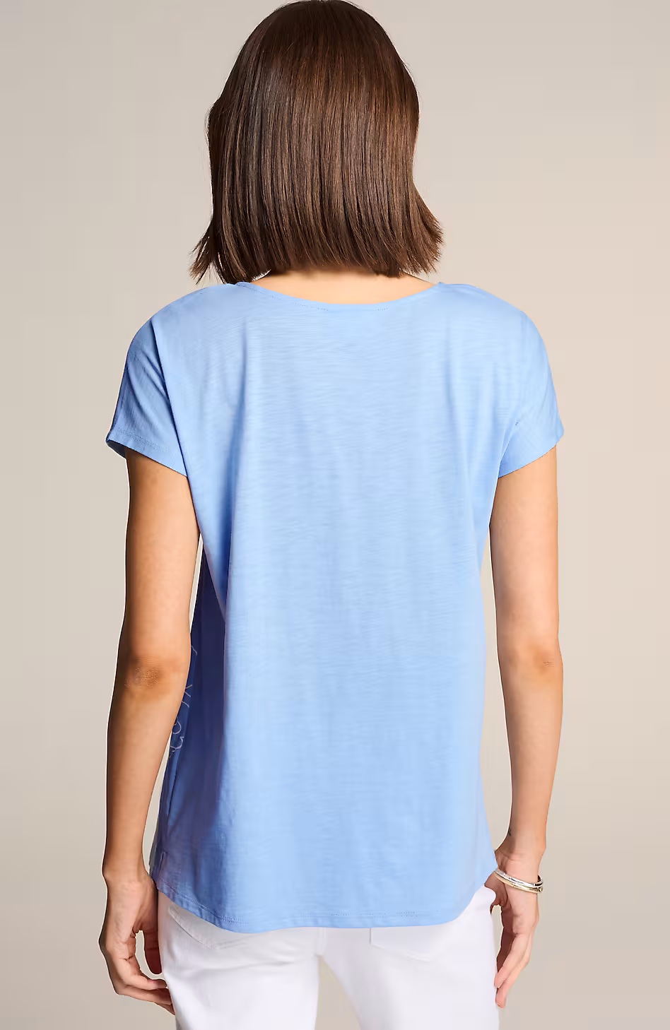 Relaxed Dolman-Sleeve Tee