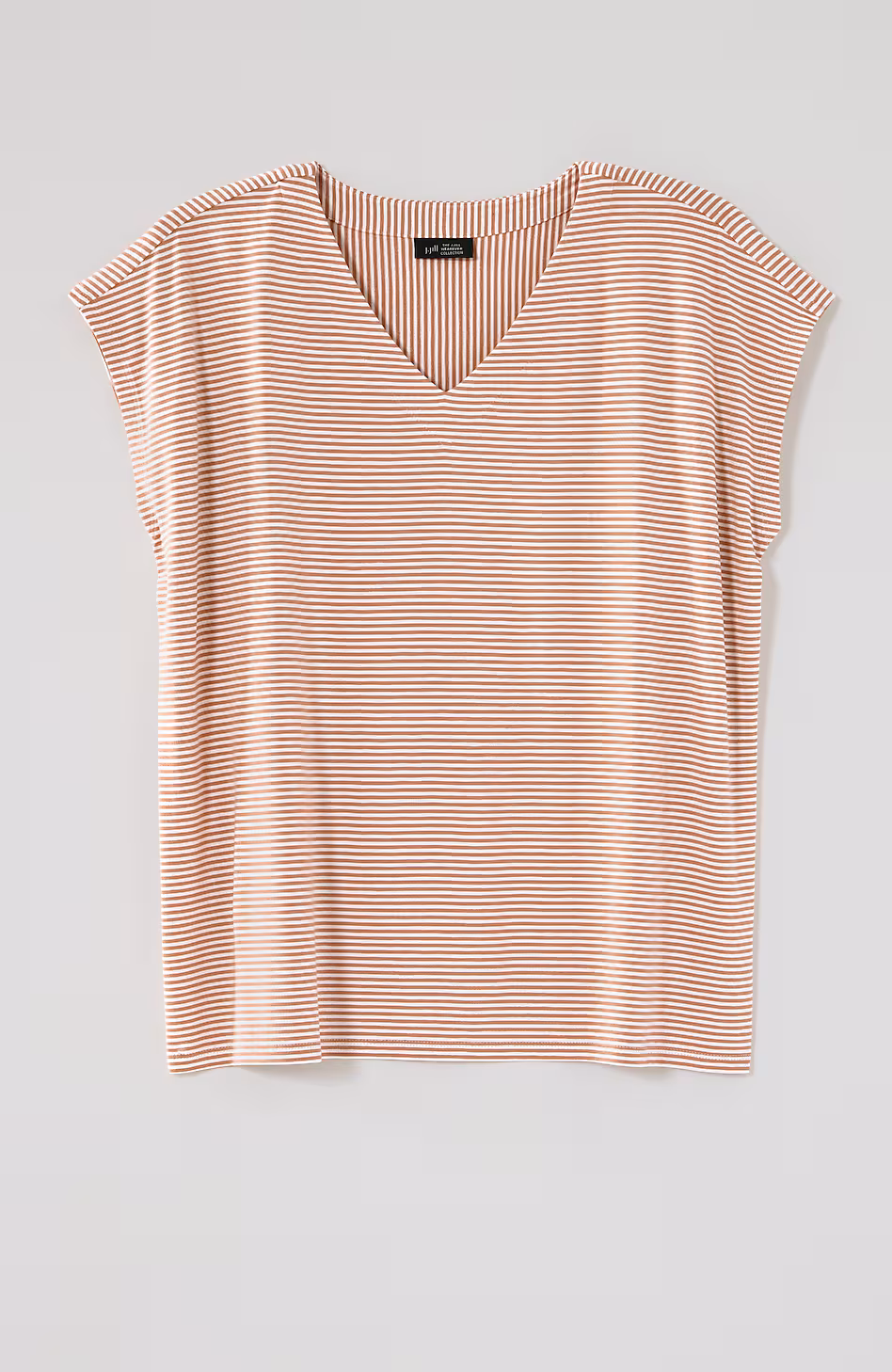 Wearever Striped V-Neck Tee