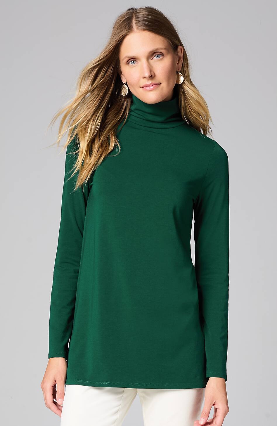 Luxe Supima® Turtleneck Tunic