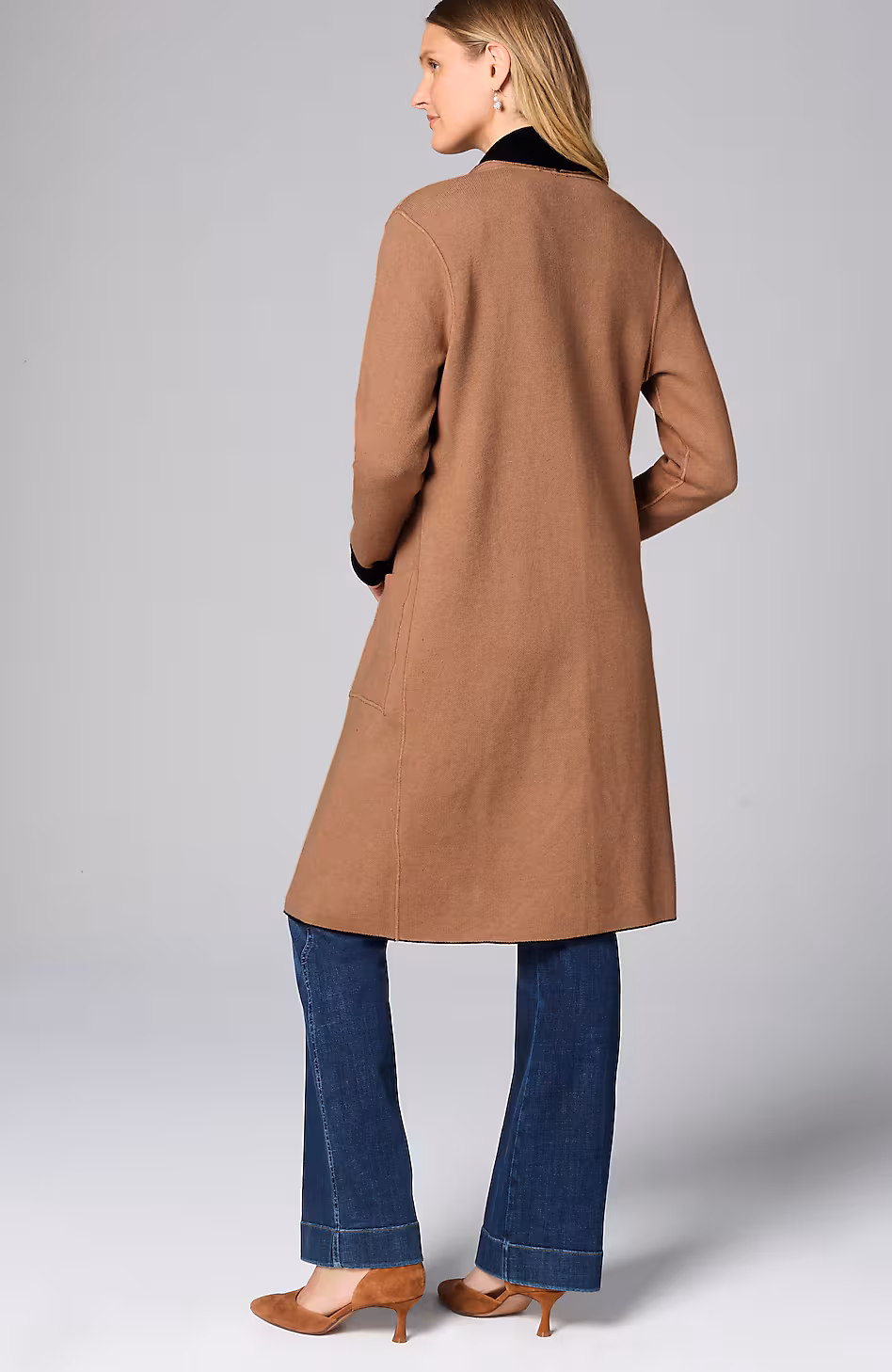 Reversible Majestic Sweater Coat