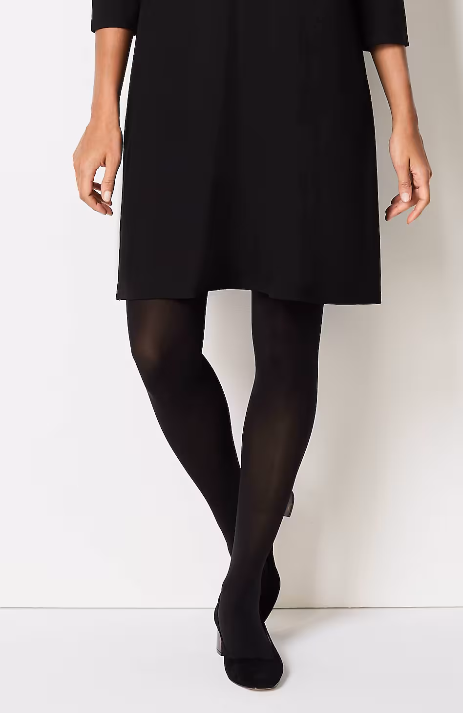 Solid Microfiber Tights