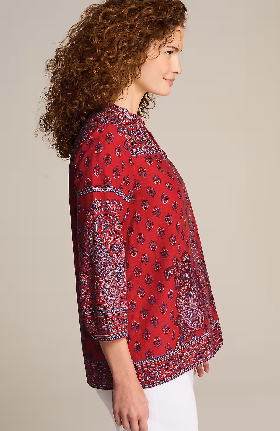 Free-Spirit Paisley Popover