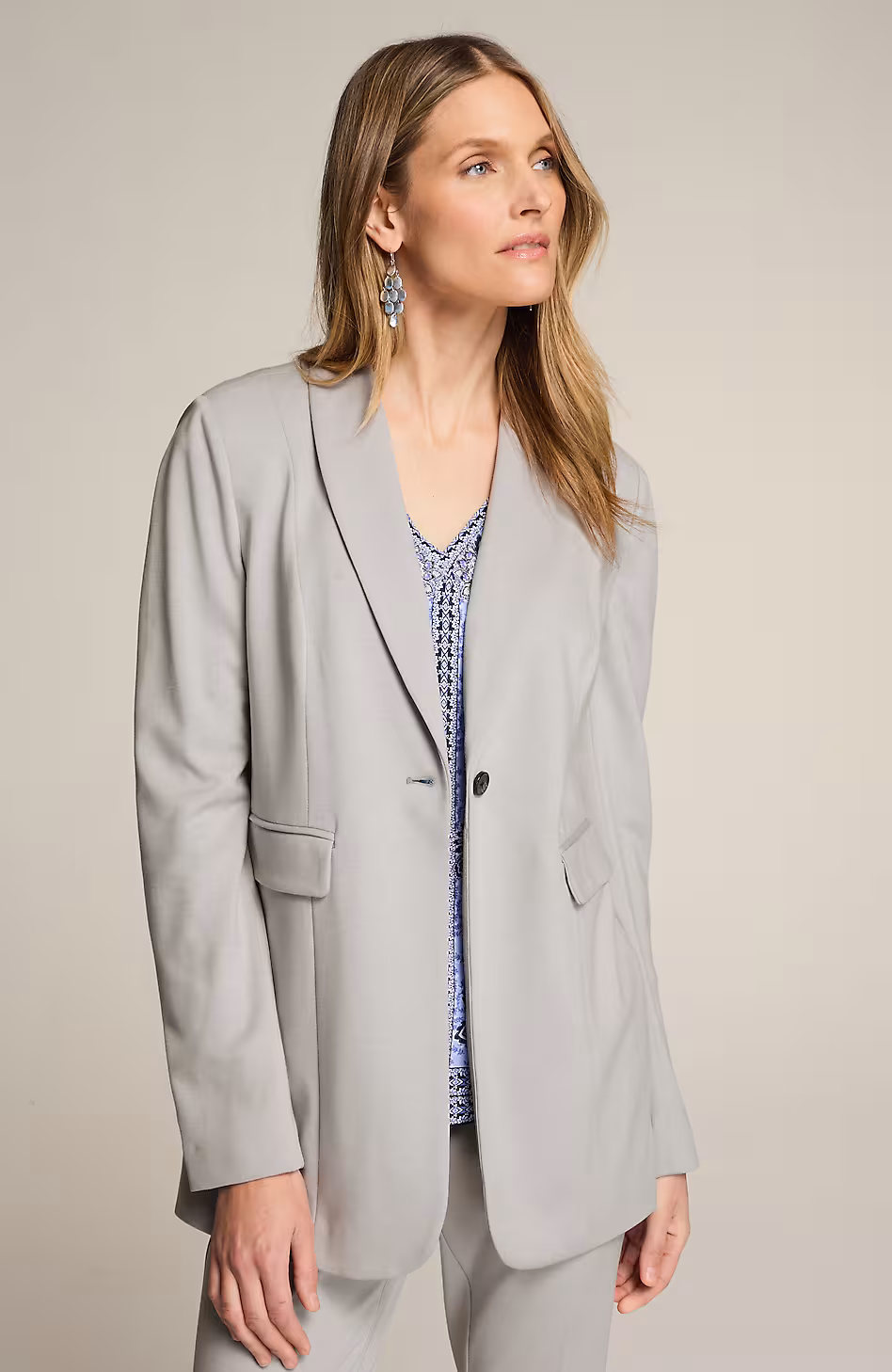 Wearever Polished-Knit Blazer