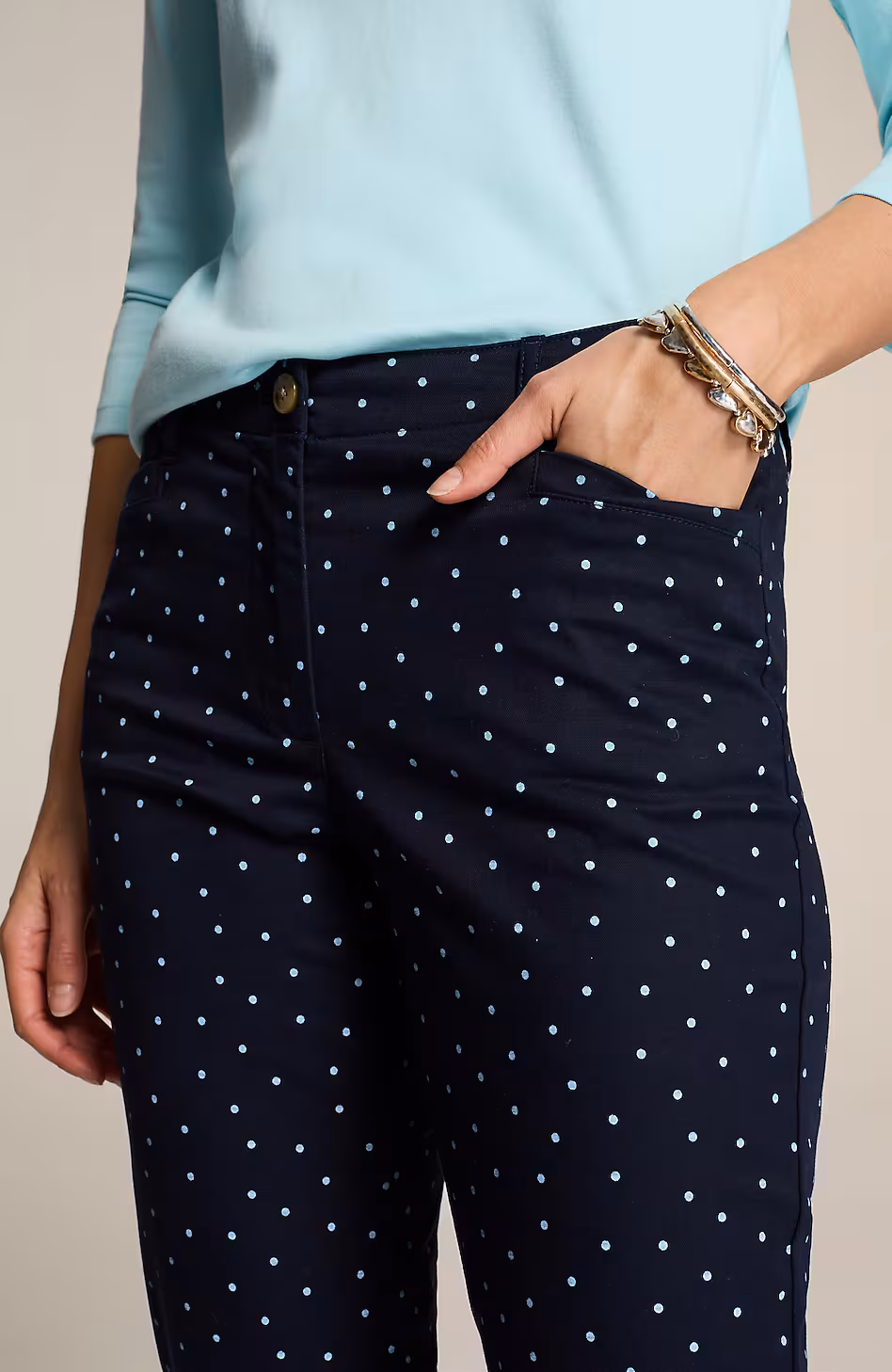 Chino Straight-Leg Pants