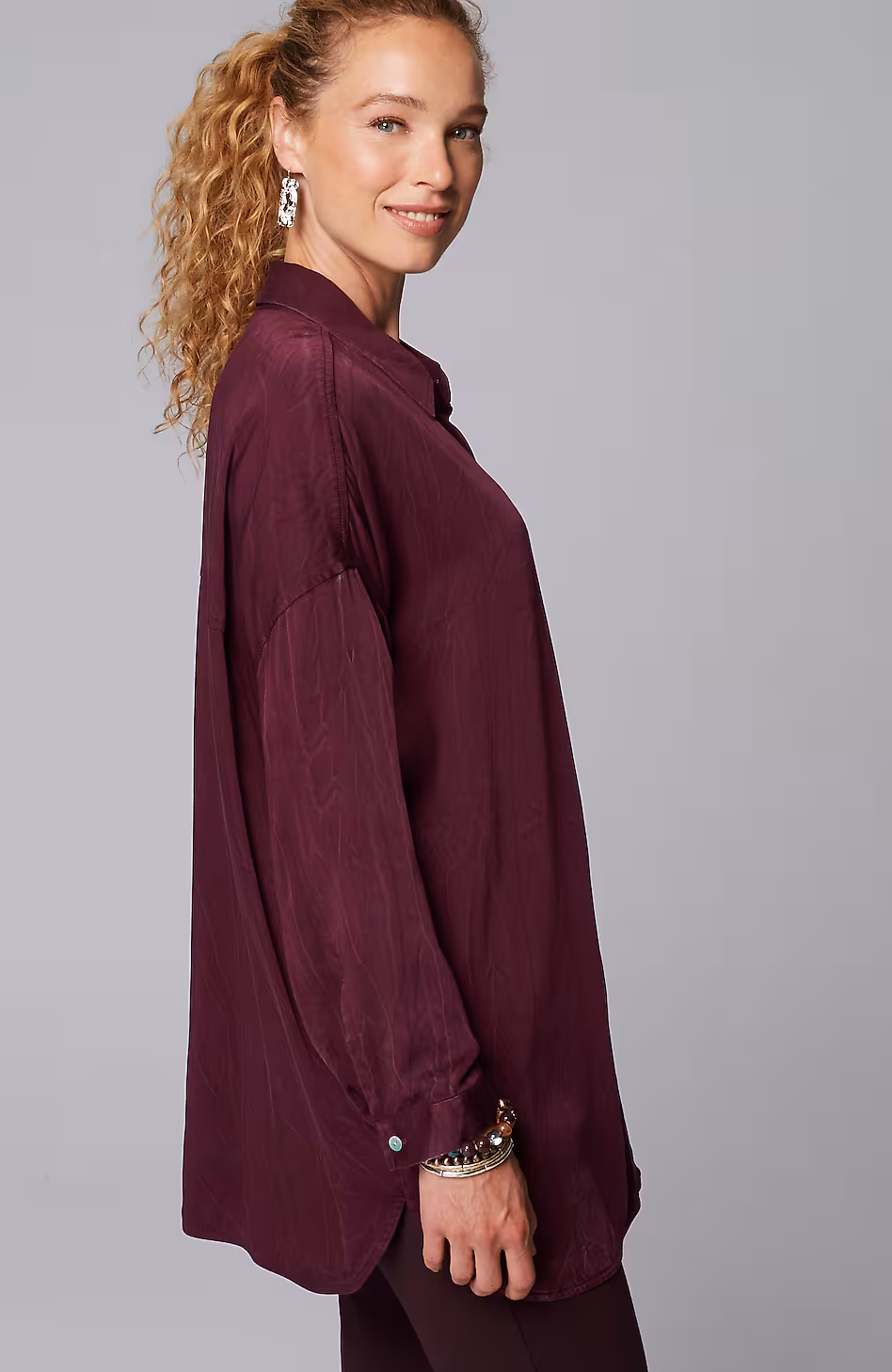 Pure Jill Lava-Dyed Tunic