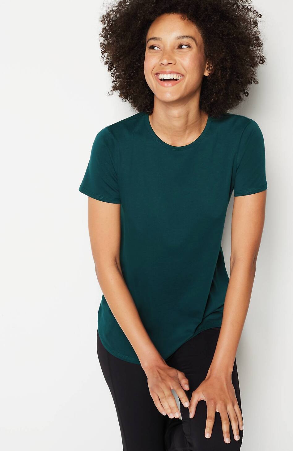 Fit Progress Shirttail Tee