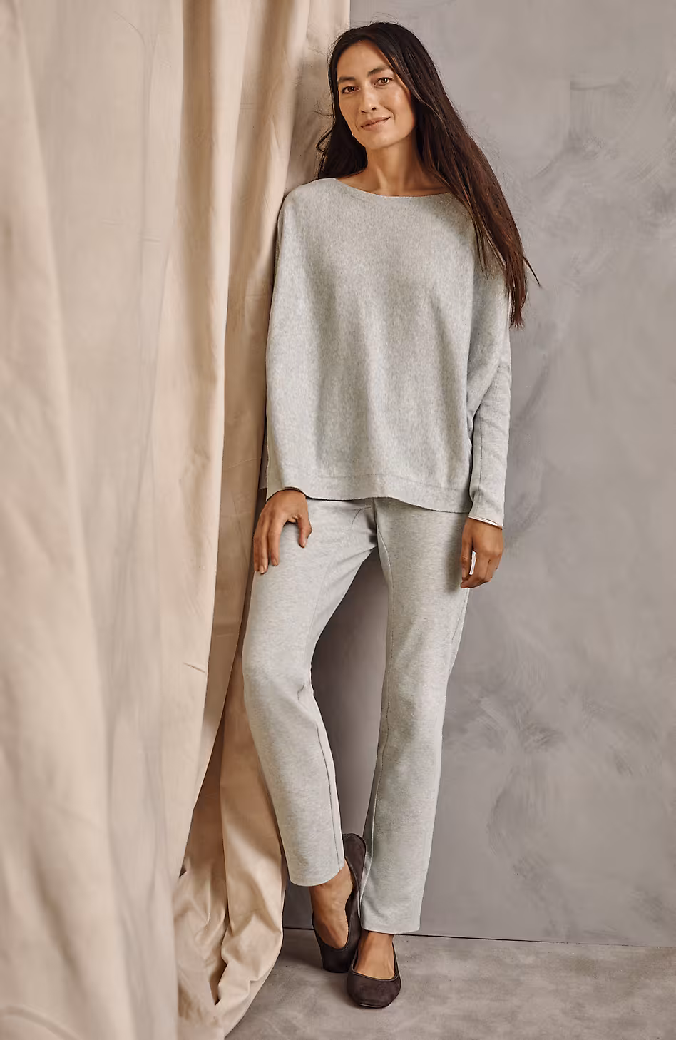 Pure Jill Organically Grown Cotton Pull-On Pants