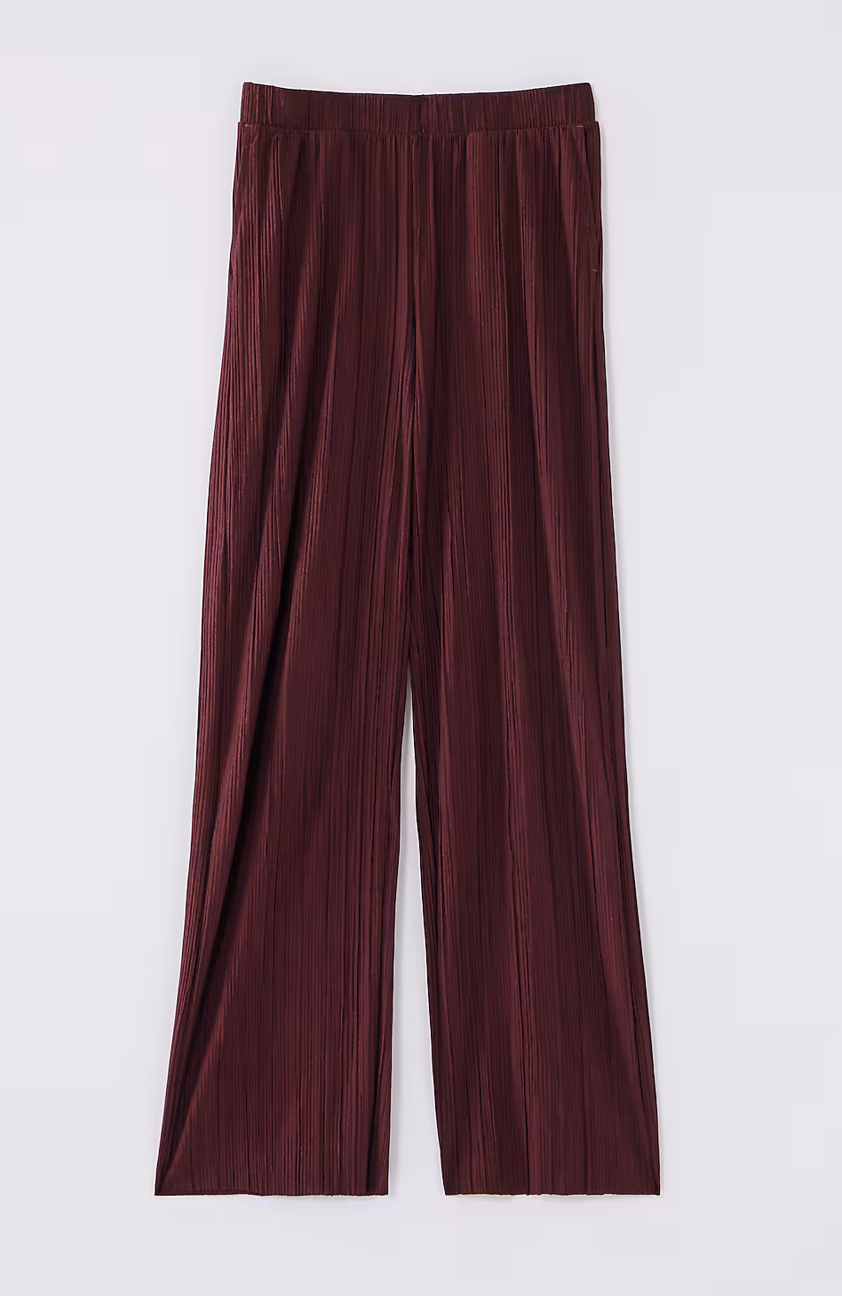 Pure Jill Pleated Wide-Leg Pants