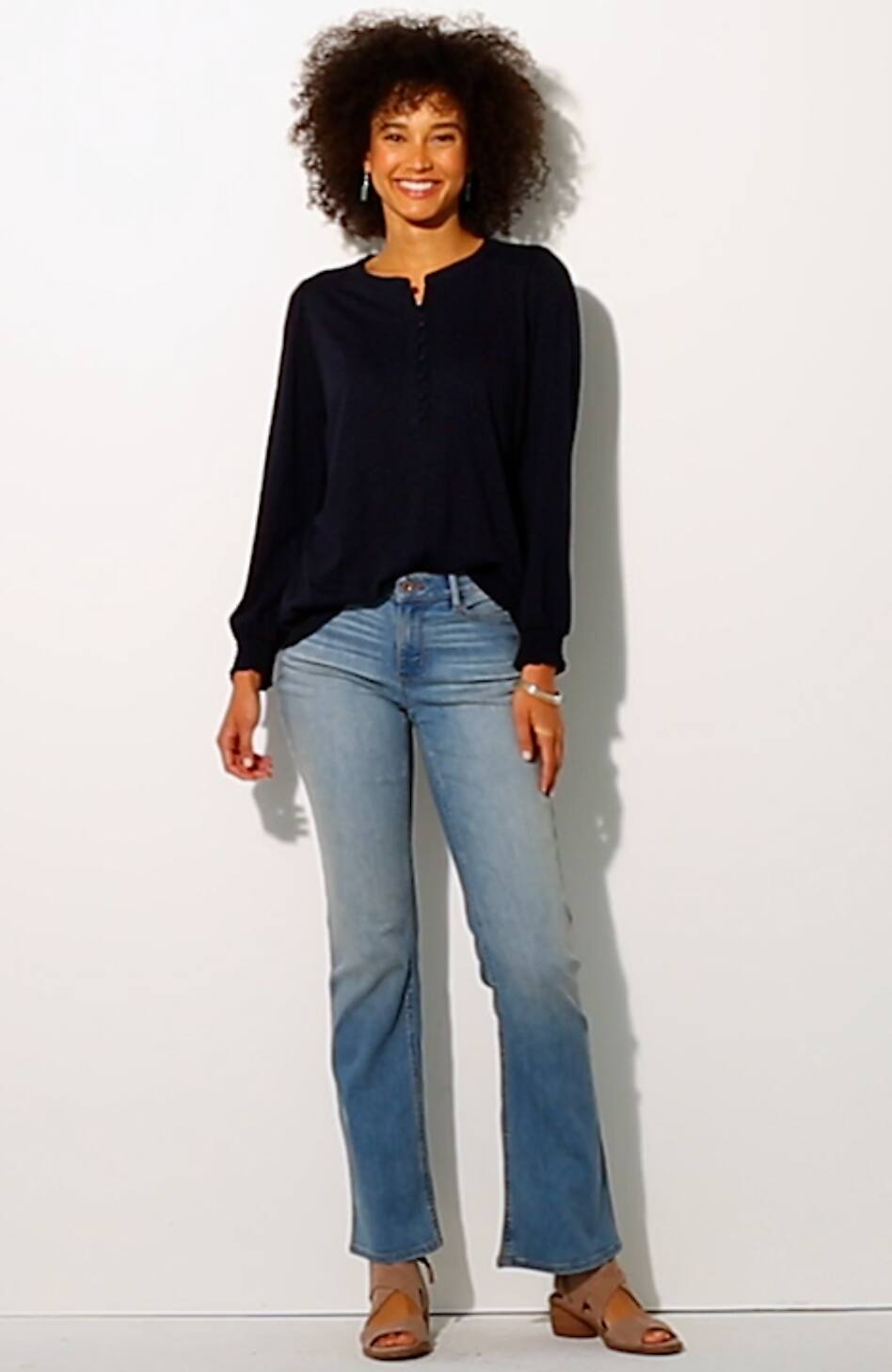 Barely Flare Jeans