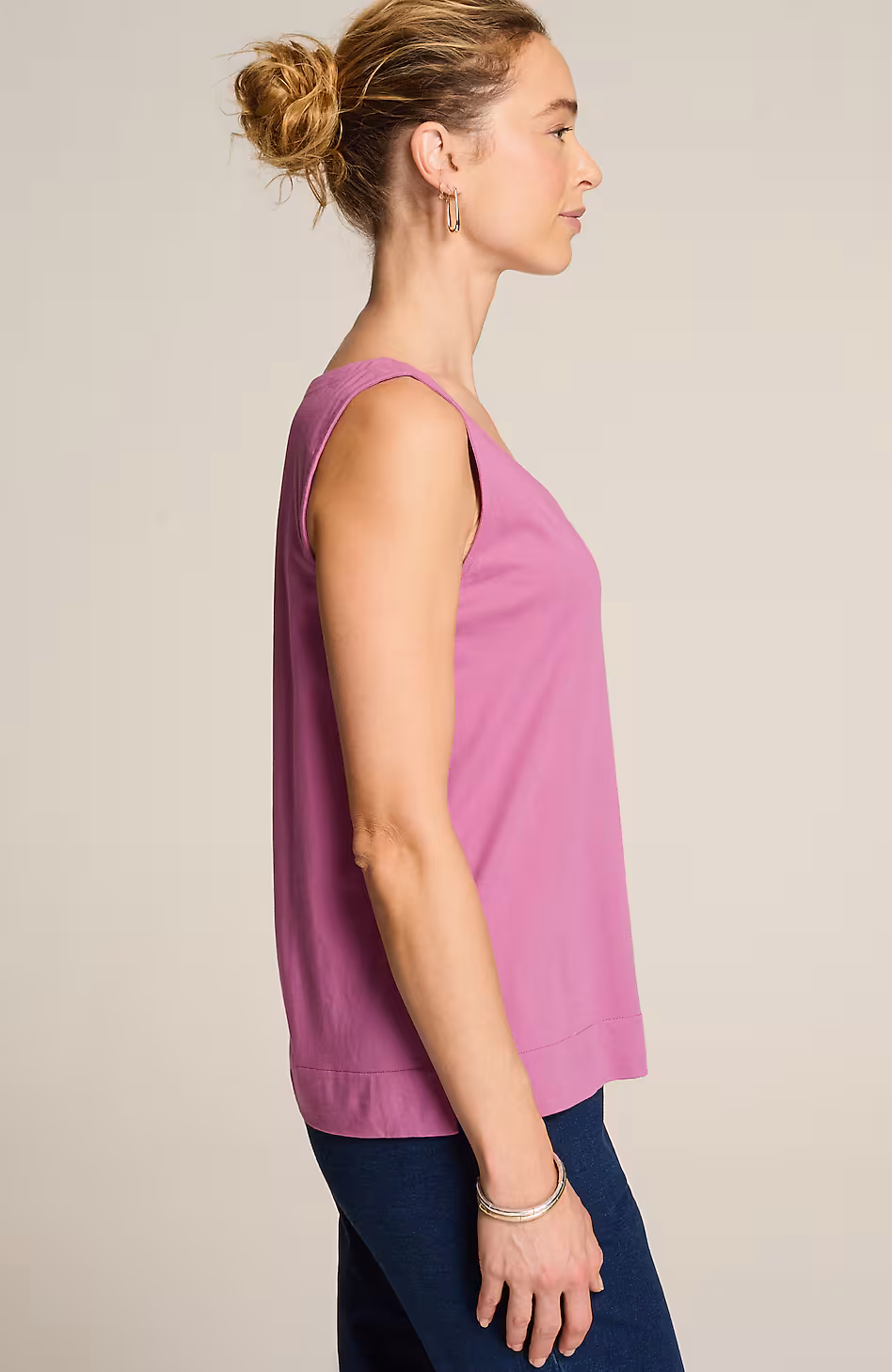 Pure Jill Soft-V-Neck Layering Tank