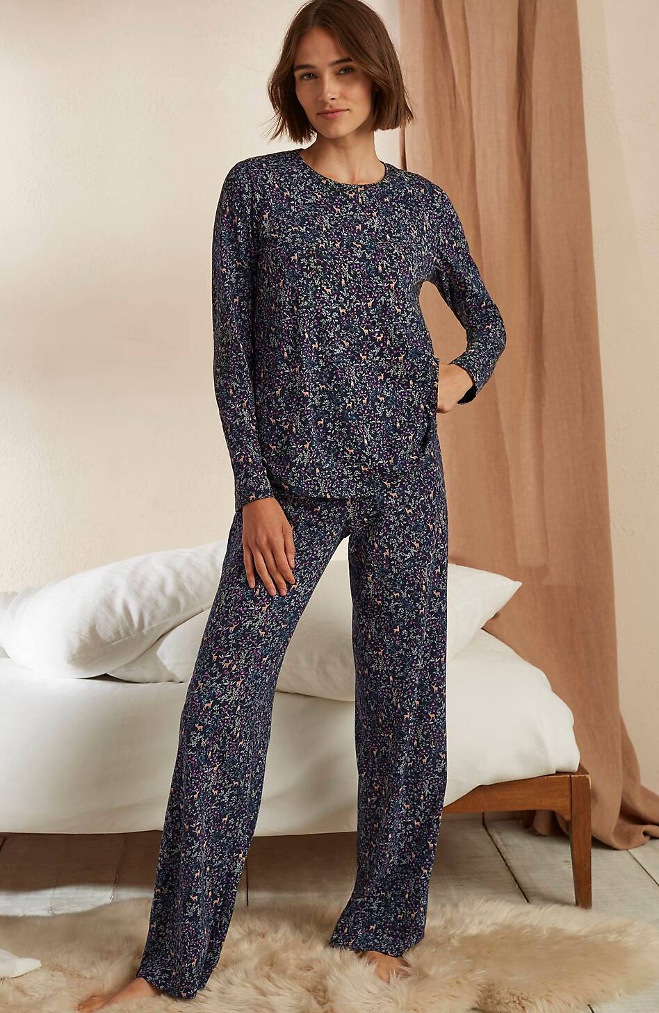 Sleep Ultrasoft Relaxed Full-Leg Pants