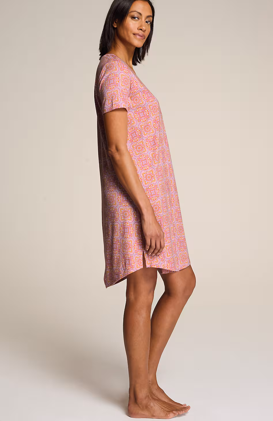 Sleep Ultrasoft Patch-Pocket Gown