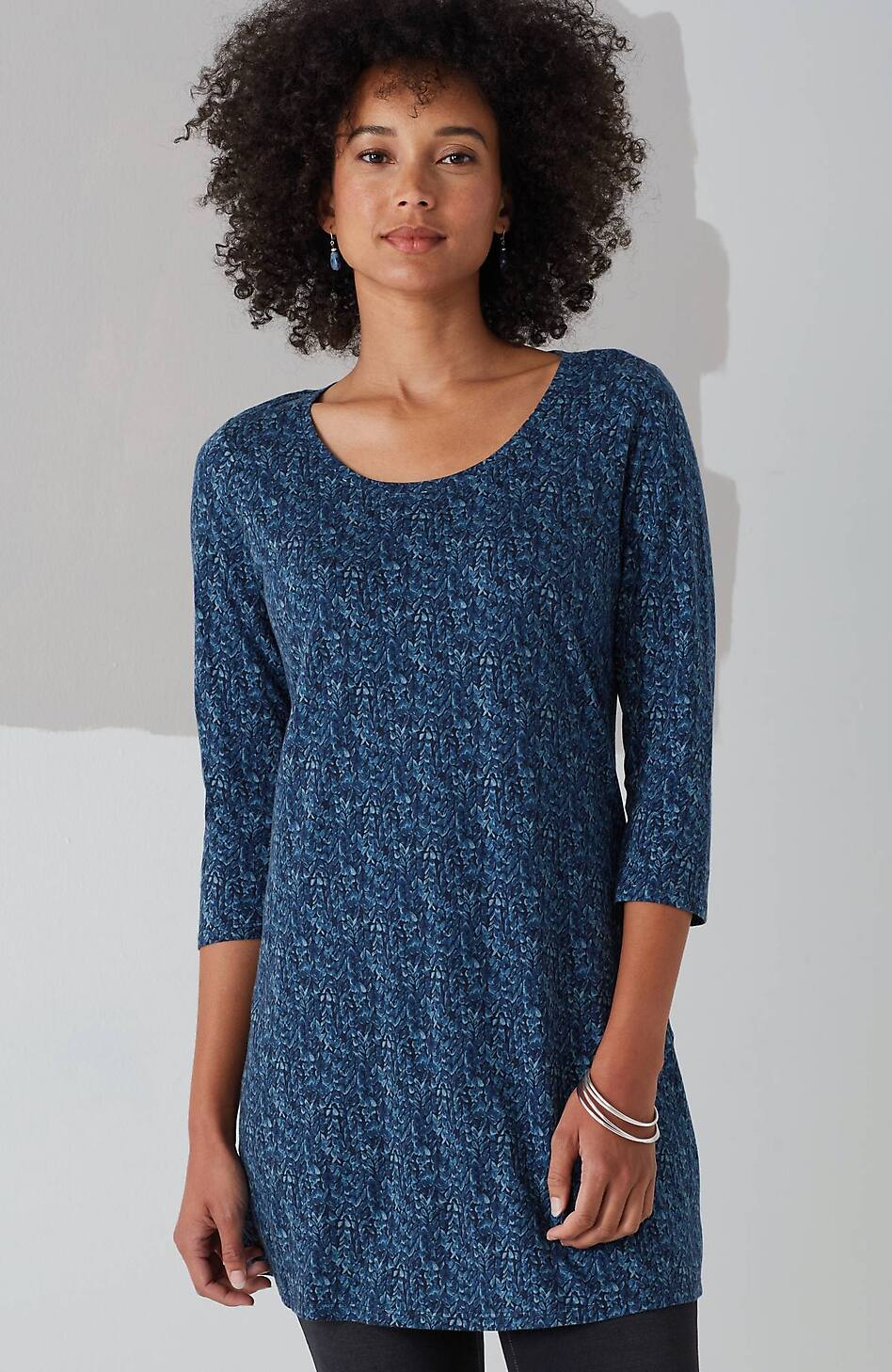 Pure Jill Ballet-Sleeve Tunic