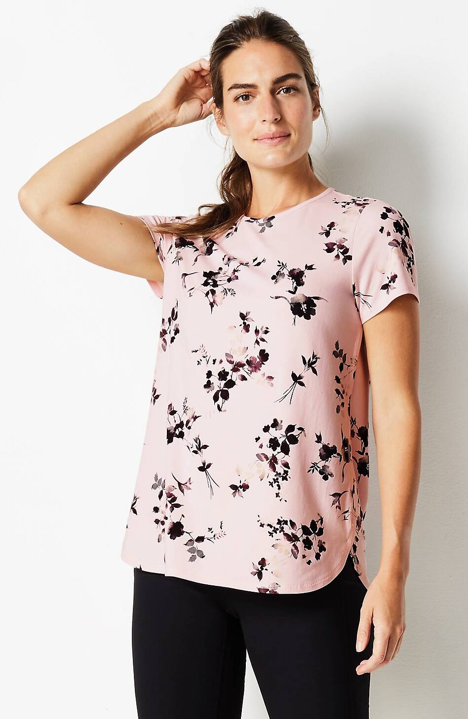 Fit Progress Shirttail Tee