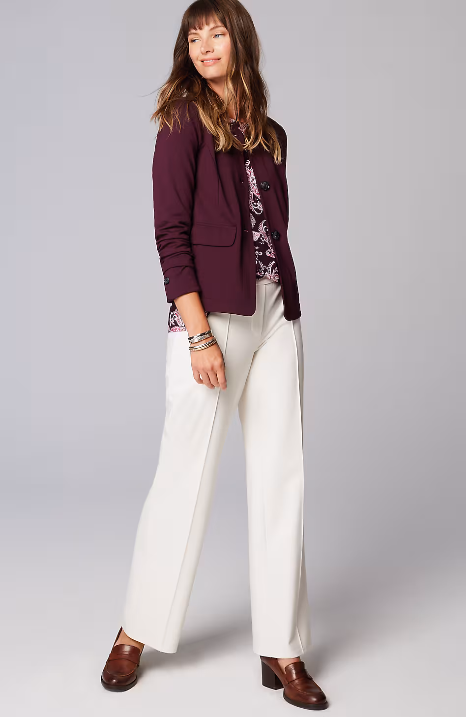 Wearever Double-Face Jersey 3-Button Jacket