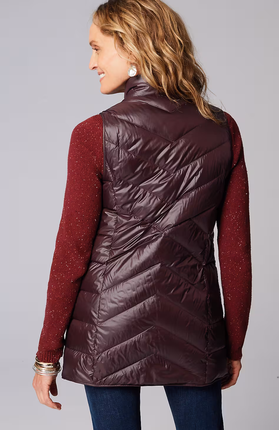 Side-Zip Down Puffer Vest
