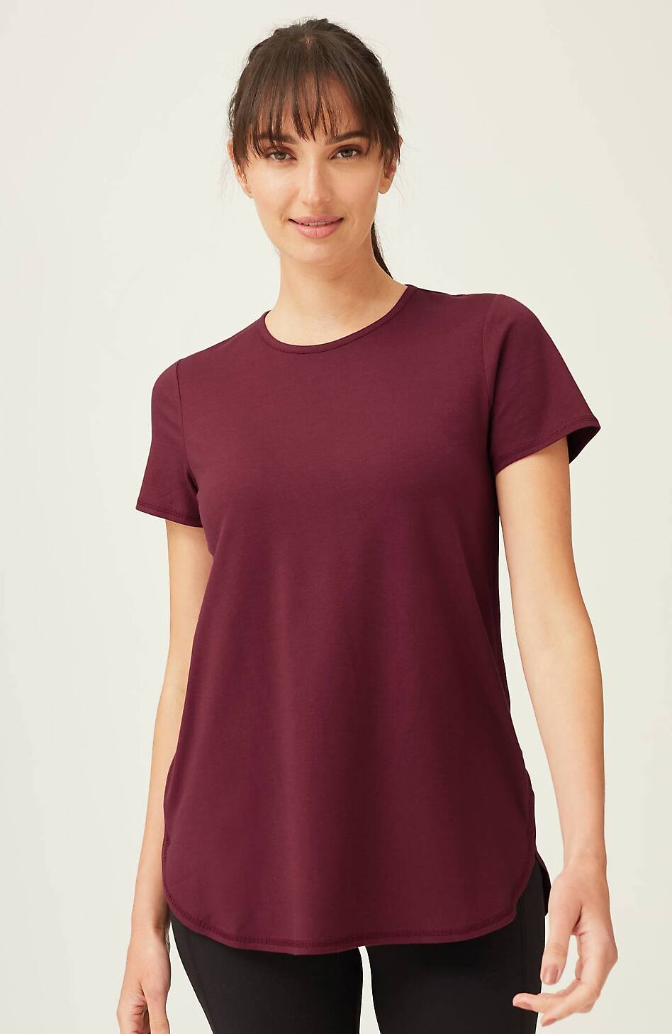 Fit Progress Shirttail Tee