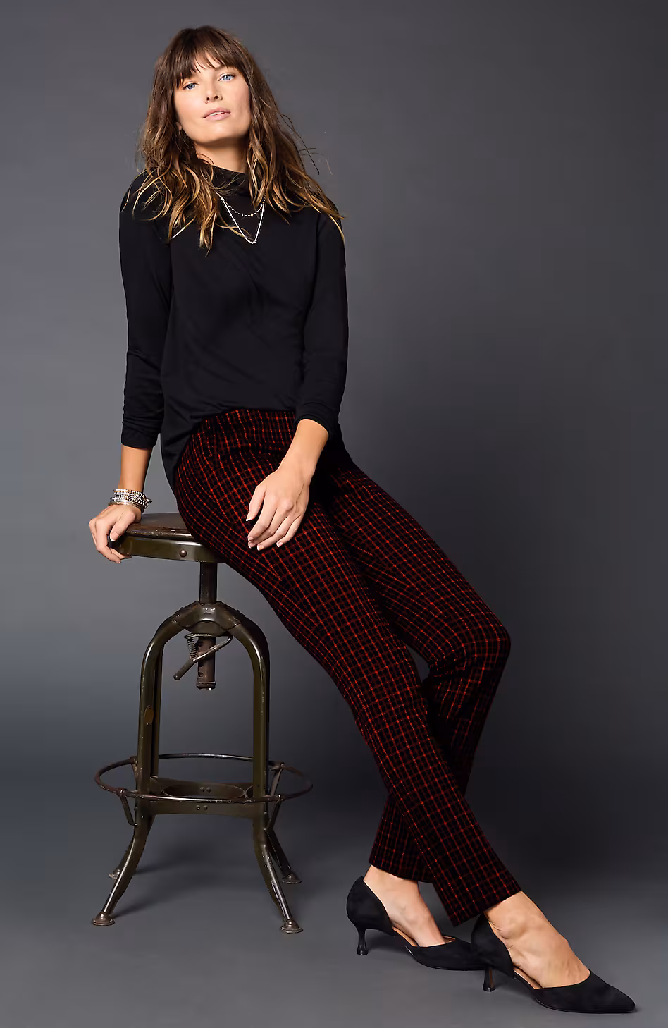 Ponte Welt-Pockets Slim-Leg Pants