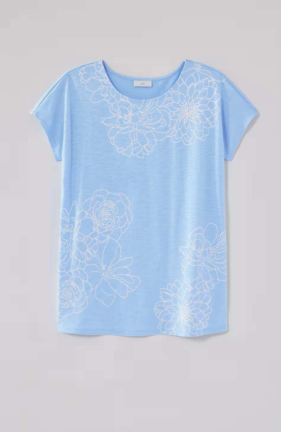 Relaxed Dolman-Sleeve Tee