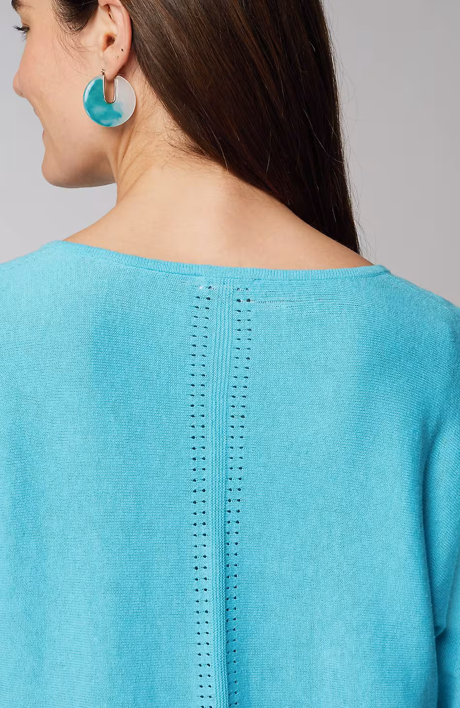 V-Neck Dolman Pullover Sweater