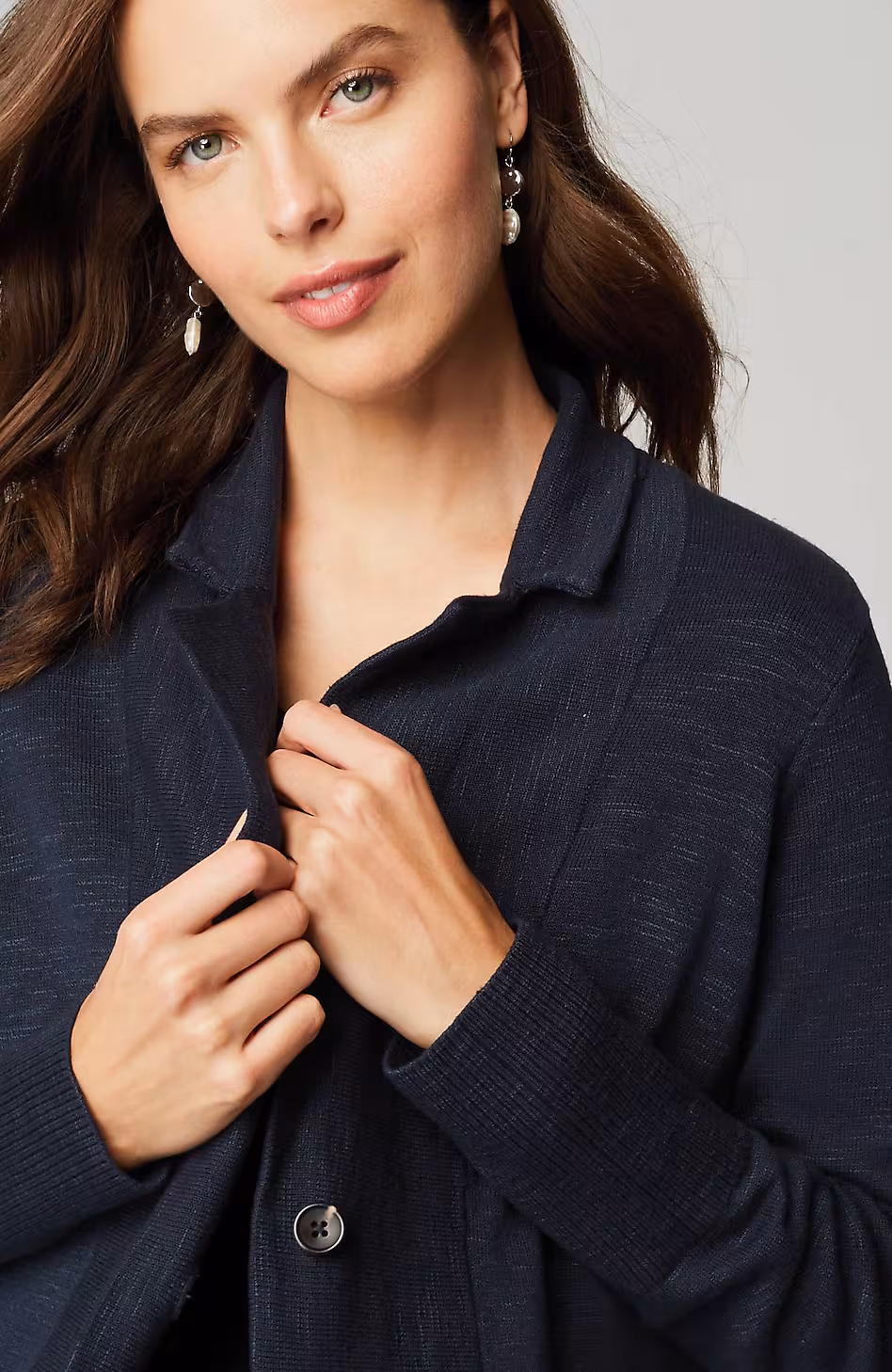 Textured Sweater-Jacket