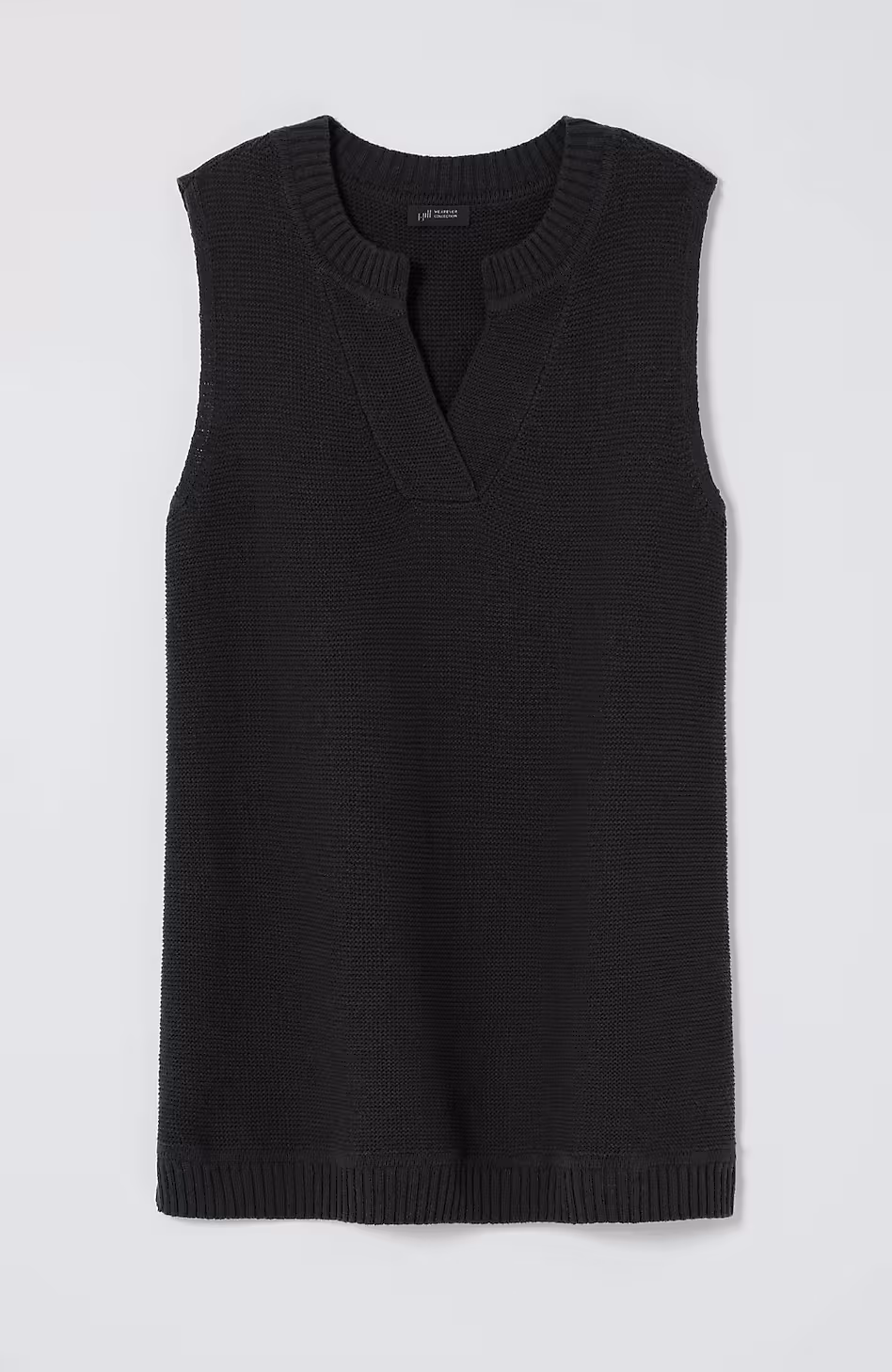 Wearever Textured Sleeveless Sweater